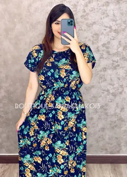 پیراهن نخی کد 4006