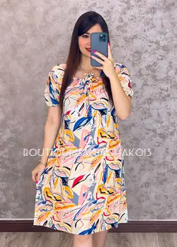 پیراهن کوتاه کد 4004