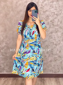 پیراهن کوتاه کد 4004