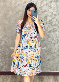 پیراهن کوتاه کد 4004