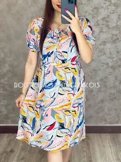 پیراهن کوتاه کد 4004