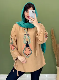 شومیز منگوله دار نرگس کد 3312