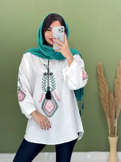 شومیز منگوله دار نرگس کد 3312