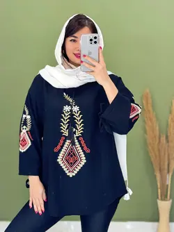 شومیز منگوله دار نرگس کد 3312