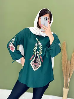 شومیز منگوله دار نرگس کد 3312