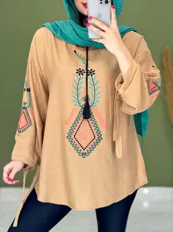 شومیز منگوله دار نرگس کد 3312