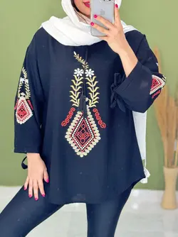 شومیز منگوله دار نرگس کد 3312