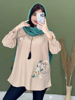 تونیک گلدوزی غزل کد 7141