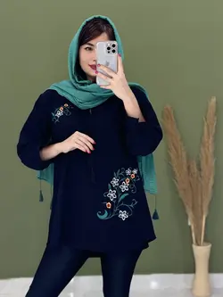 تونیک گلدوزی غزل کد 7141