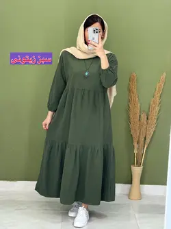 پیراهن مانتویی دریا کد 4120