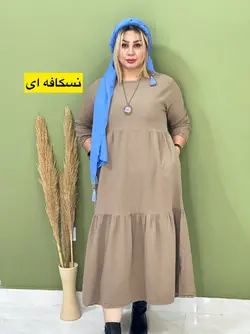 پیراهن مانتویی دریا کد 4120