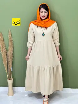 پیراهن مانتویی دریا کد 4120