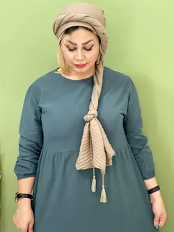 پیراهن مانتویی دریا کد 4120