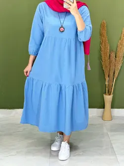 پیراهن مانتویی دریا کد 4120