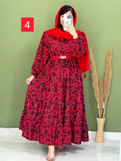 پیراهن چیندار بهار کد‌ 4124