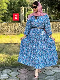 پیراهن چیندار بهار کد‌ 4124