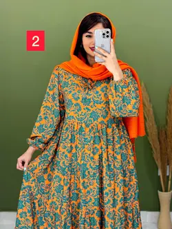 پیراهن چیندار بهار کد‌ 4124