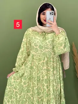 پیراهن چیندار بهار کد‌ 4124