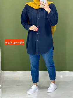 مانتو الیاف کد 5111