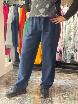 شلوار الیاف دو جیب کد 6032