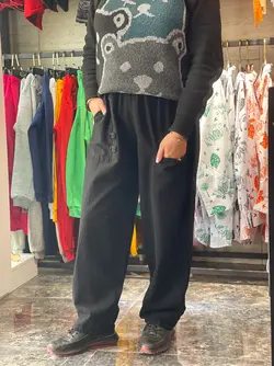 شلوار الیاف دو جیب کد 6032