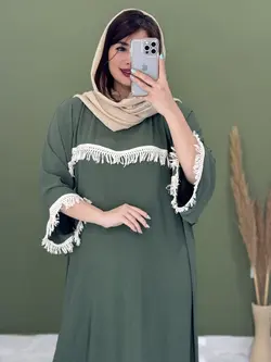 کفتان ریش دار ریحانه کد 4110