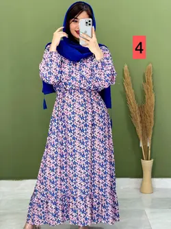 پیراهن چپ و راستی آهو کد 4125