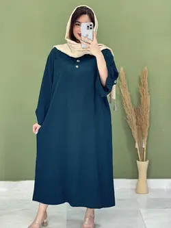 پیراهن یقه دار روشنک کد 4128