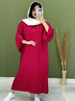 پیراهن یقه دار روشنک کد 4128