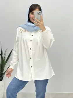 شومیز گلدوزی سوگل کد 3310