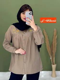 شومیز گلدوزی سوگل کد 3310