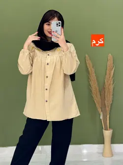 شومیز گلدوزی سوگل کد 3310