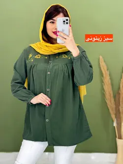 شومیز گلدوزی سوگل کد 3310