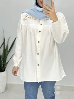 شومیز گلدوزی سوگل کد 3310