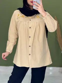 شومیز گلدوزی سوگل کد 3310