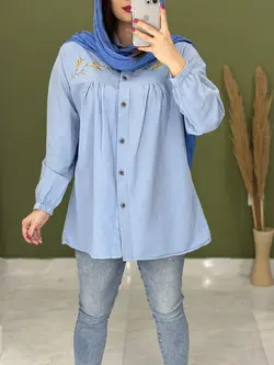 شومیز گلدوزی سوگل کد 3310