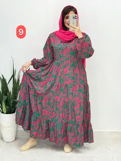 پیراهن چیندار بهار کد‌ 4124