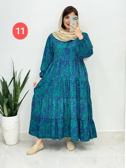 پیراهن چیندار بهار کد‌ 4124