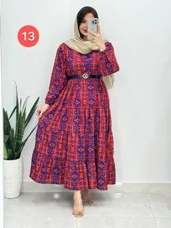 پیراهن چیندار بهار کد‌ 4124