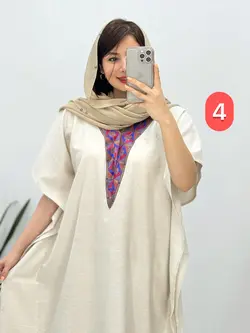 پیراهن کفتان الینا کد 4088