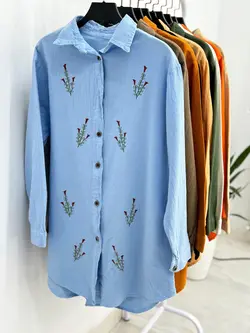 مانتو‌گلدوزی شیفته کد 5147