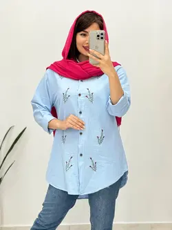 مانتو‌گلدوزی شیفته کد 5147