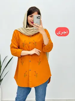 مانتو‌گلدوزی شیفته کد 5147