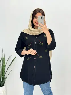 مانتو‌گلدوزی شیفته کد 5147