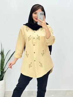 مانتو‌گلدوزی شیفته کد 5147