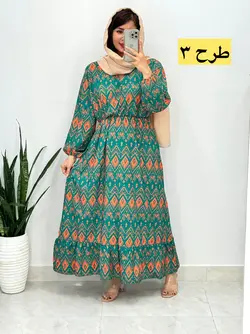 پیراهن چپ و راستی شهرزاد کد 4131