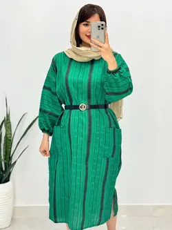 کفتان راه راه نسترن کد 4123