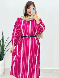 کفتان راه راه نسترن کد 4123