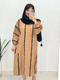 کفتان راه راه نسترن کد 4123