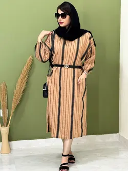 کفتان راه راه نسترن کد 4123